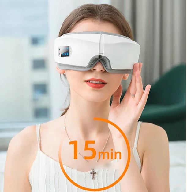 Masseur Oculaire Intelligent 4D - Détente et Revitalisation